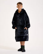 Black Hooded Blanket