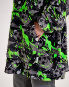 Football Graffiti Hooded Blanket