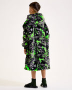 Football Graffiti Hooded Blanket