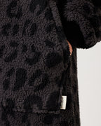 Kids Charcoal Animal Hooded Blanket