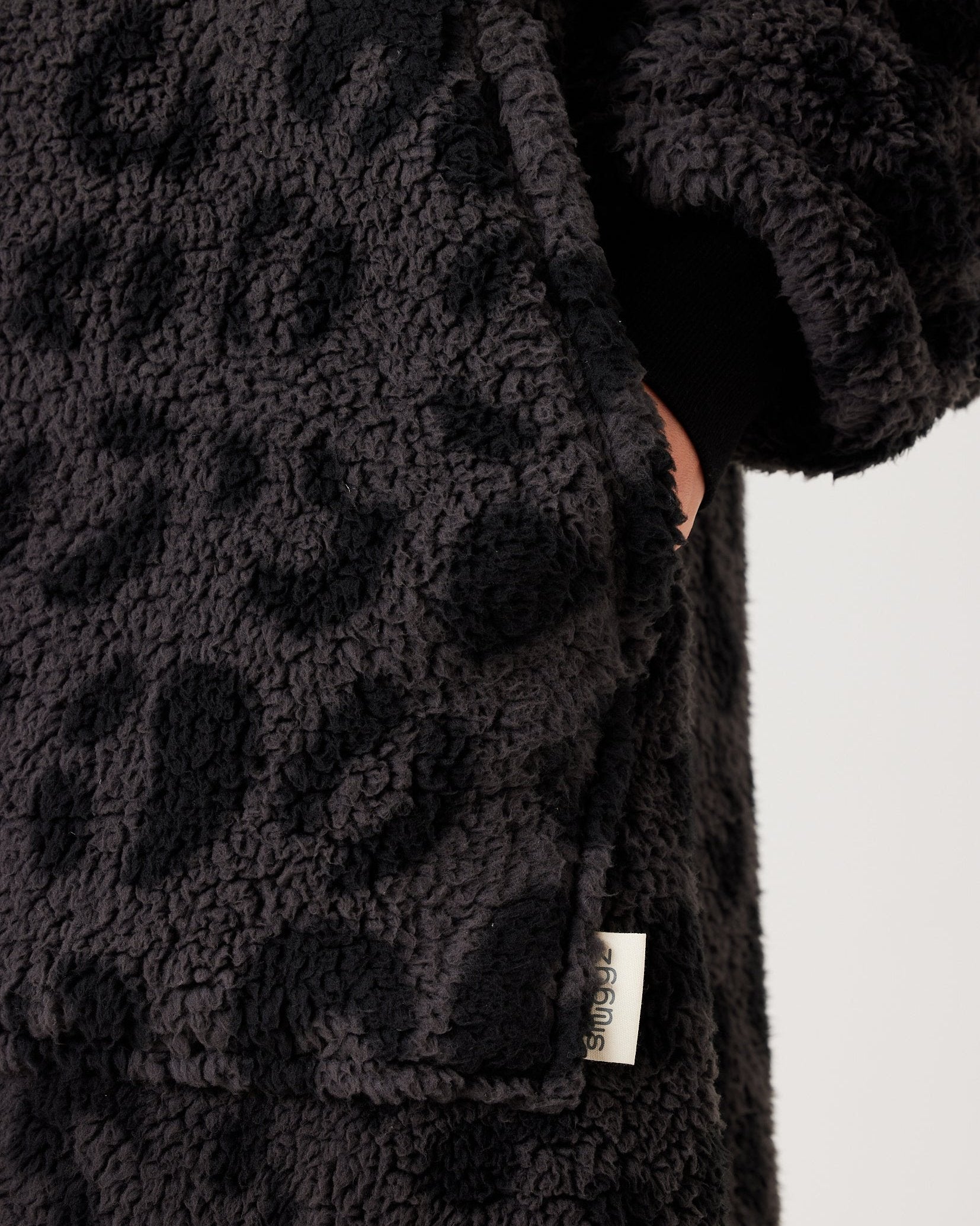 Kids Charcoal Animal Hooded Blanket
