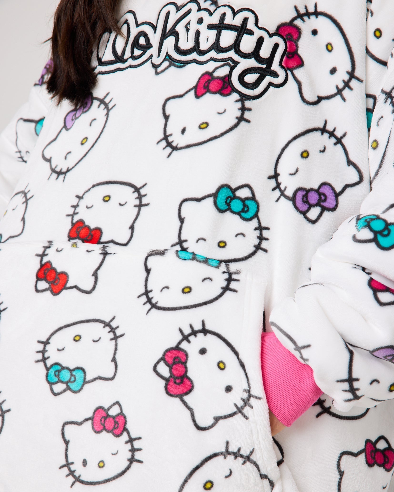 Hello Kitty Hooded Blanket