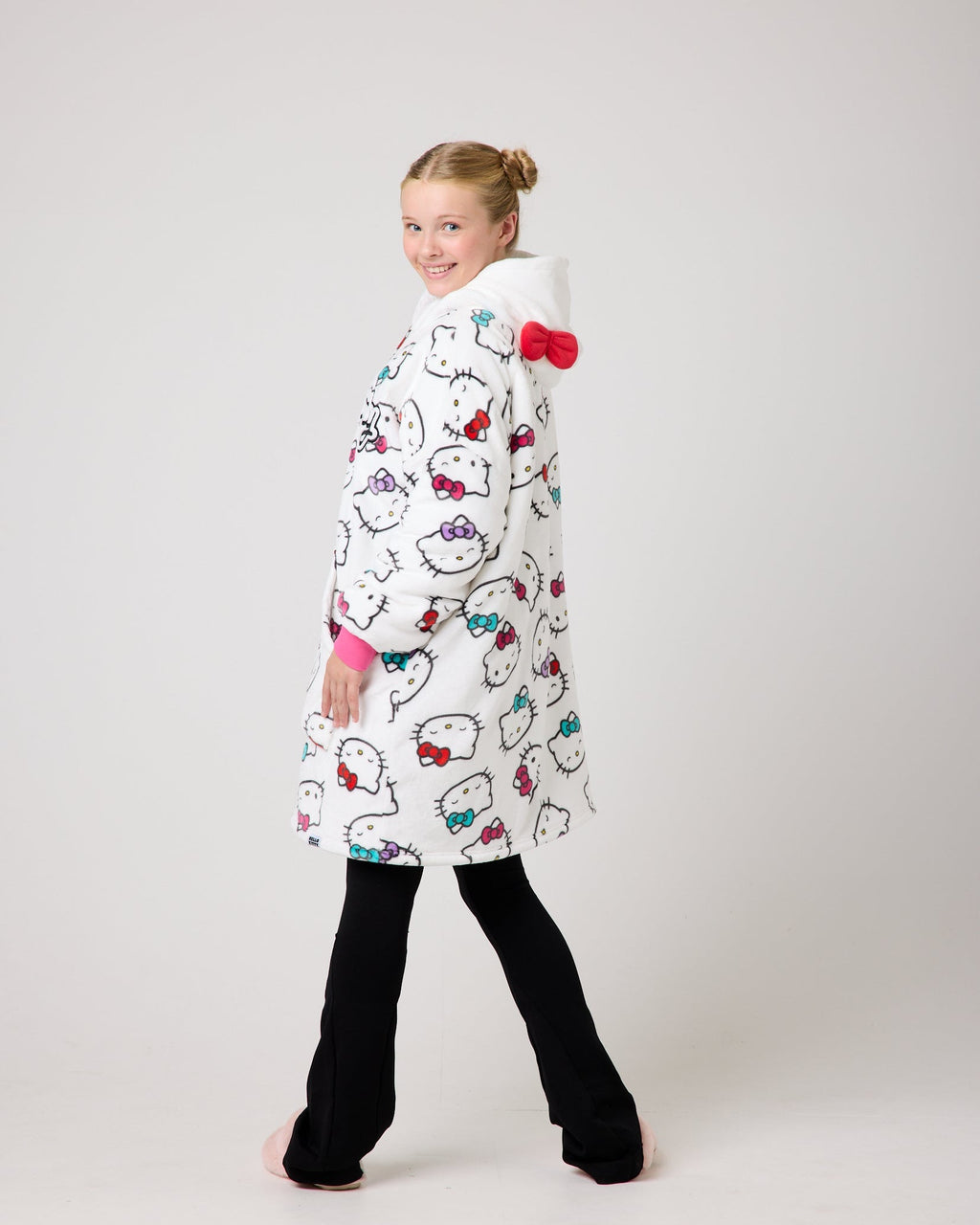 Hello Kitty Hooded Blanket
