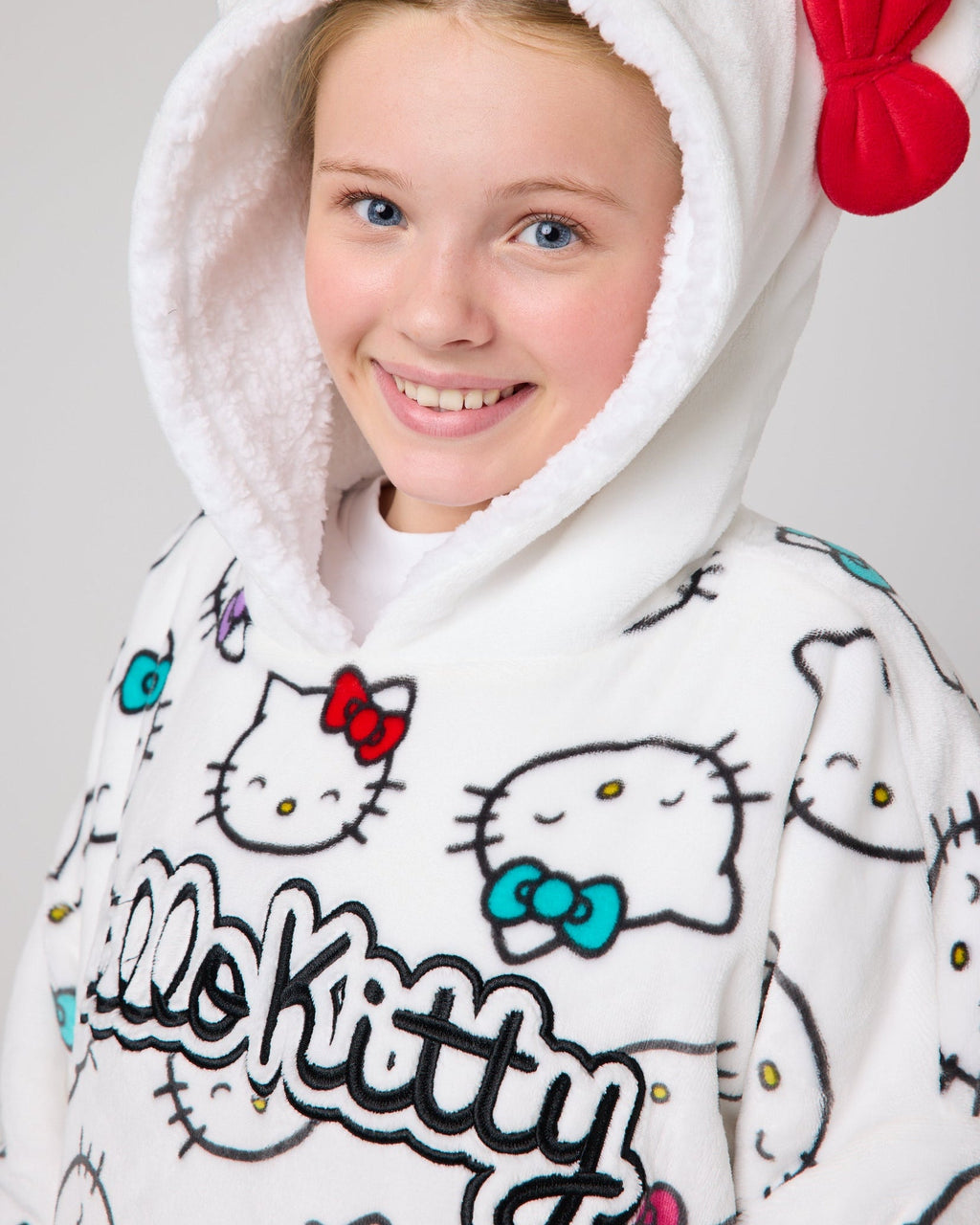 Hello Kitty Hooded Blanket