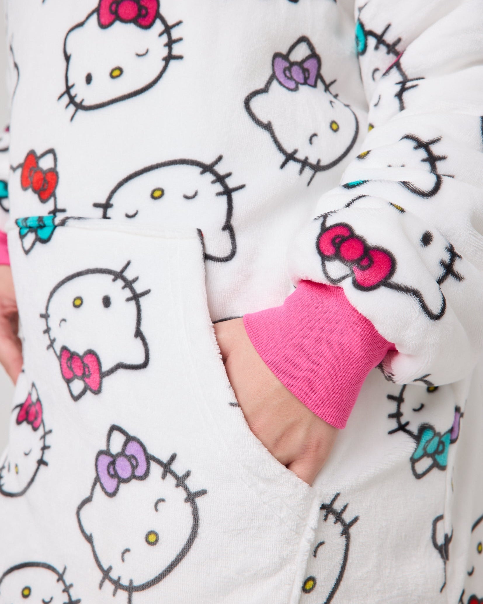 Hello Kitty Hooded Blanket