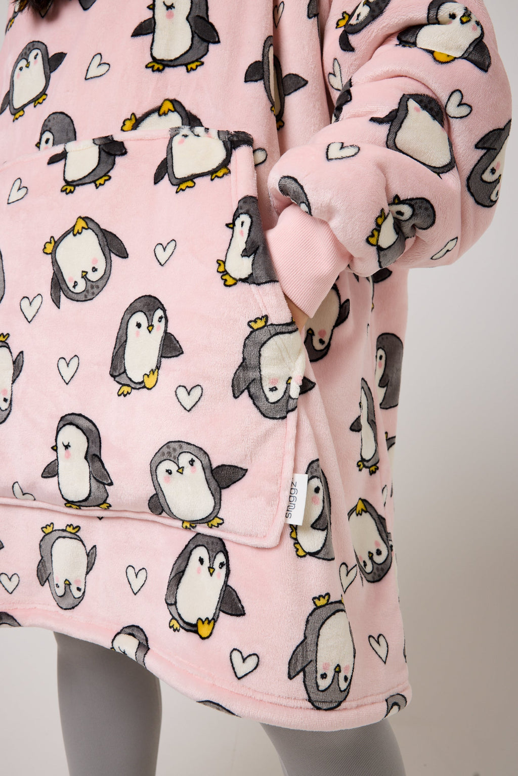 Penguin Hooded Blanket
