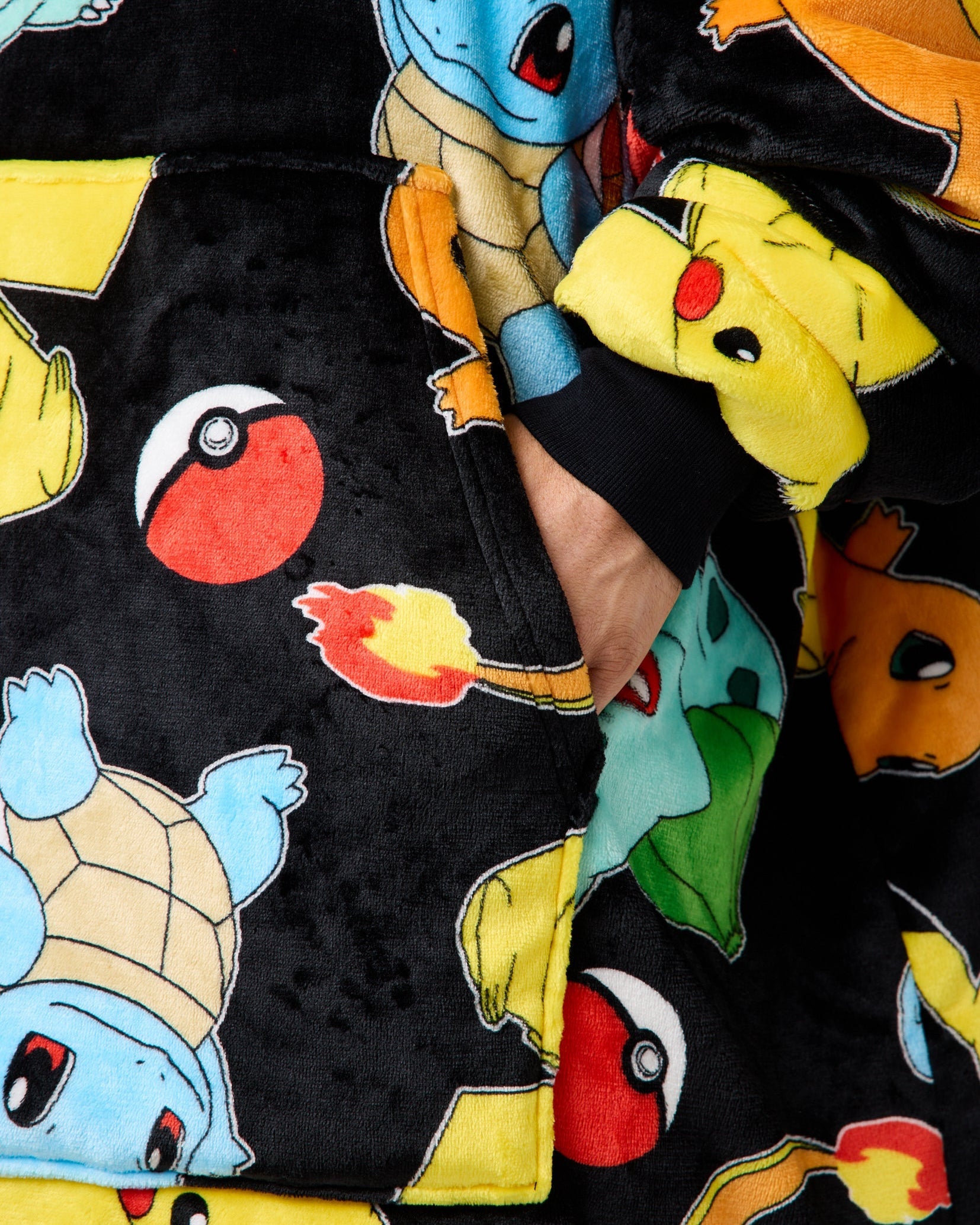Pokemon Hooded Blanket