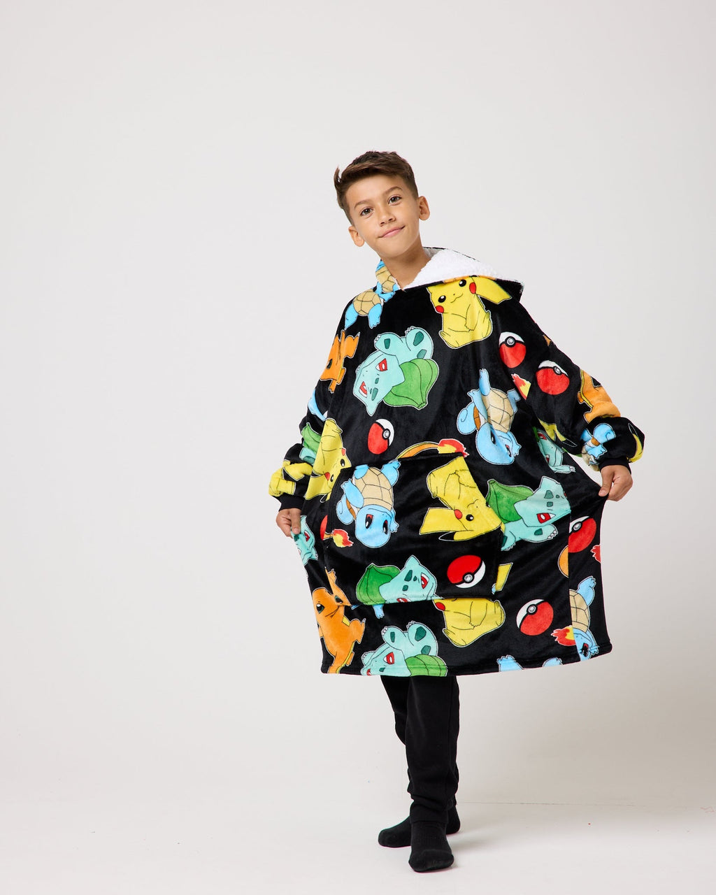 Pokemon Hooded Blanket