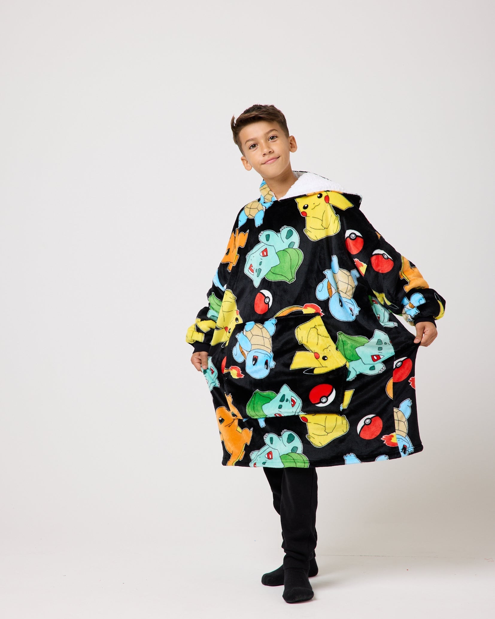 Pokemon Hooded Blanket