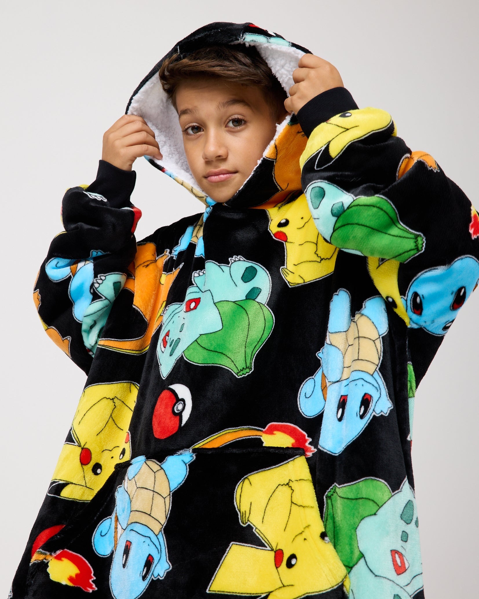 Pokemon Hooded Blanket
