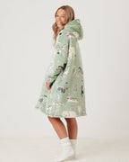 Safari Animal Hooded Blanket