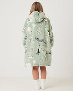 Safari Animal Hooded Blanket