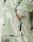 Safari Animal Hooded Blanket