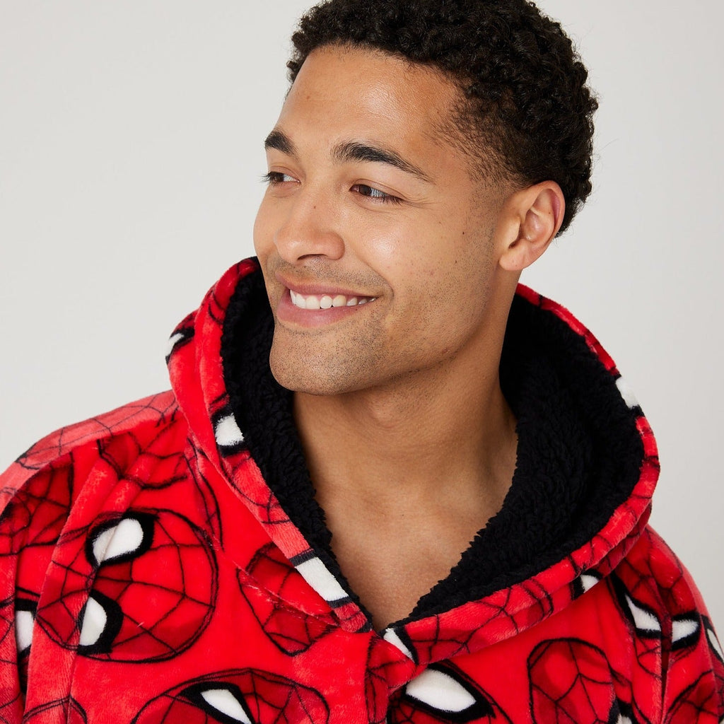 Spiderman Hooded Blanket