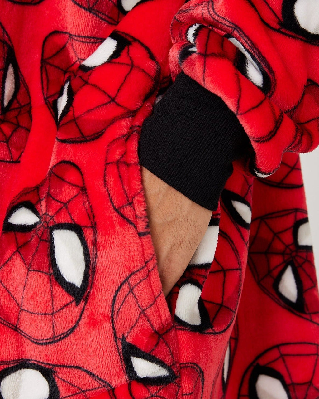 Spiderman Hooded Blanket