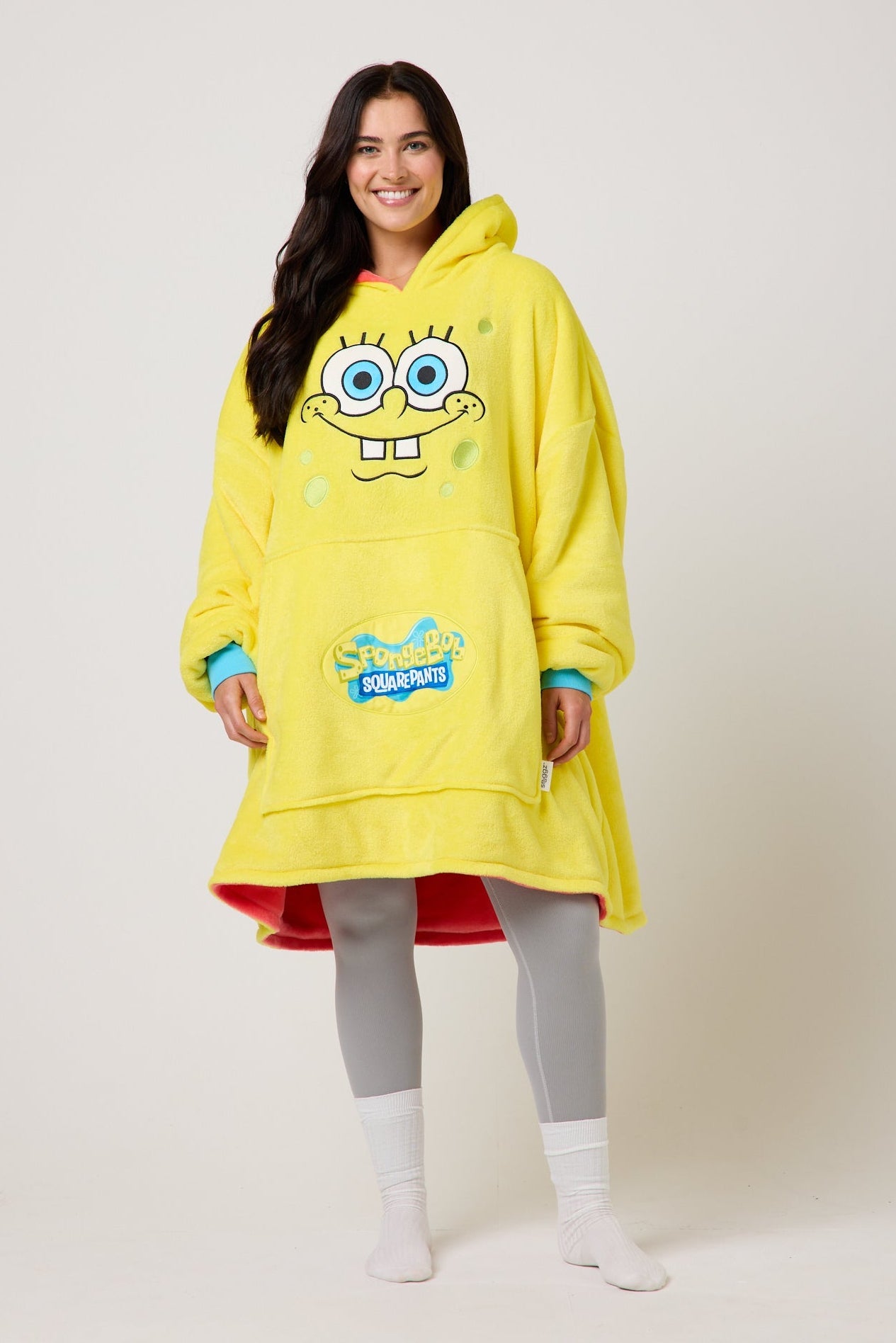 SpongeBob Reversible Hooded Blanket