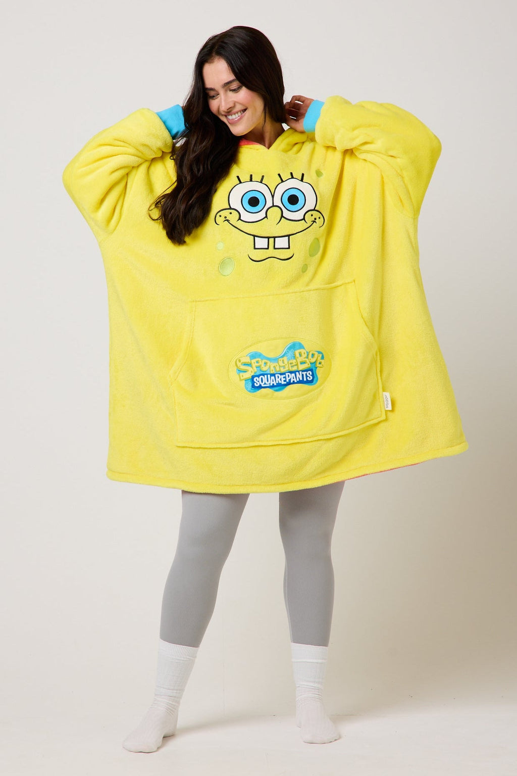 SpongeBob Reversible Hooded Blanket