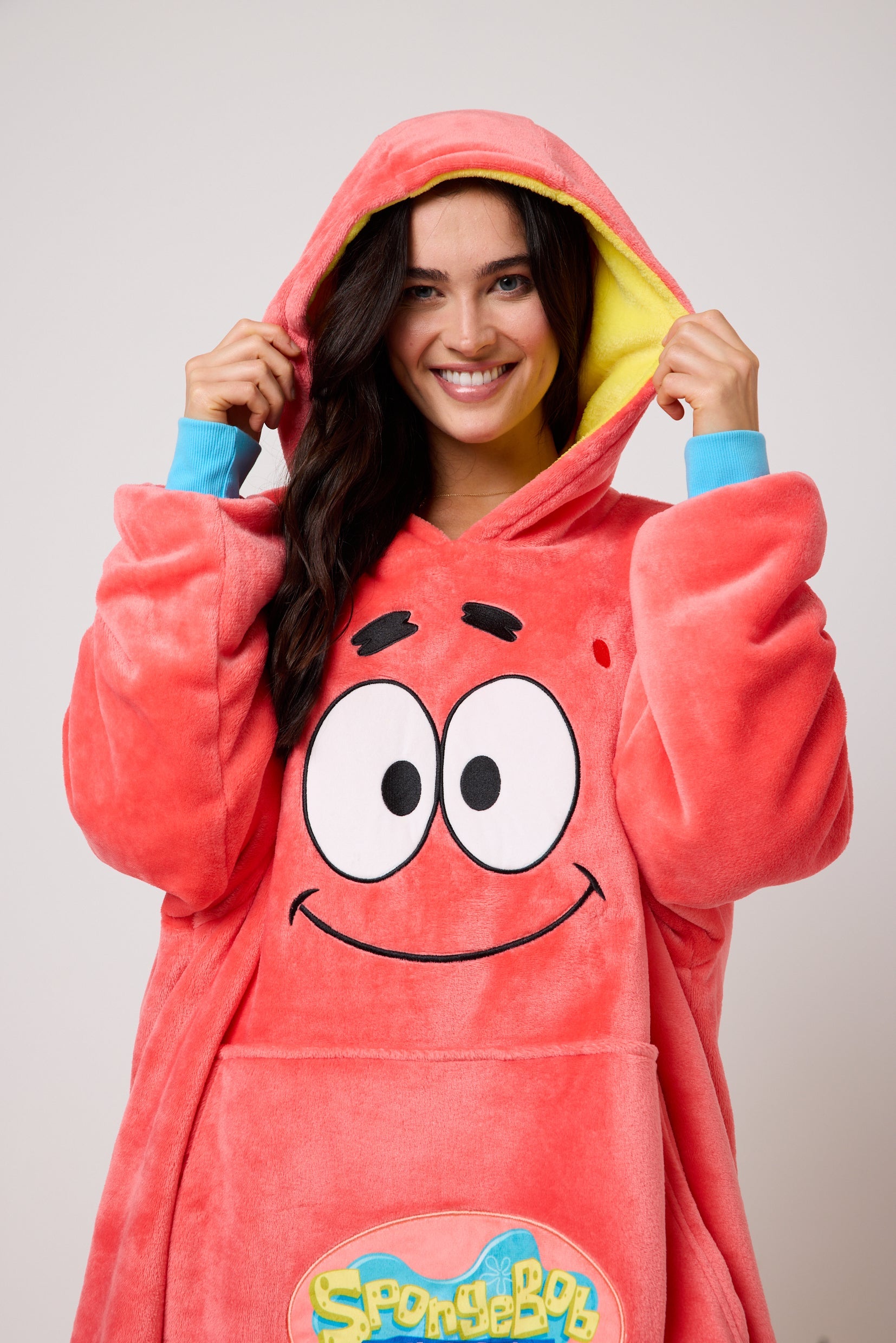 SpongeBob Reversible Hooded Blanket