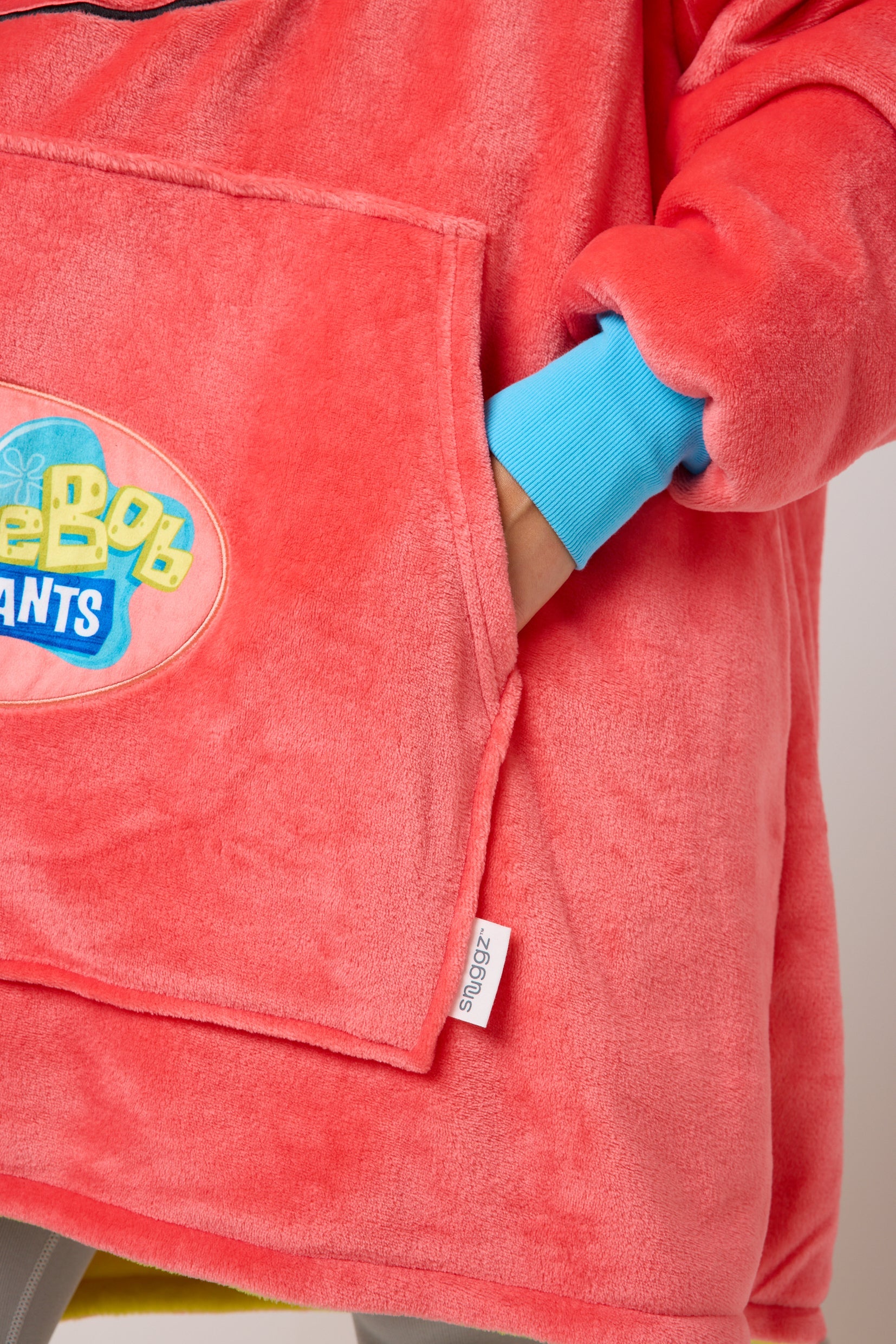 SpongeBob Reversible Hooded Blanket
