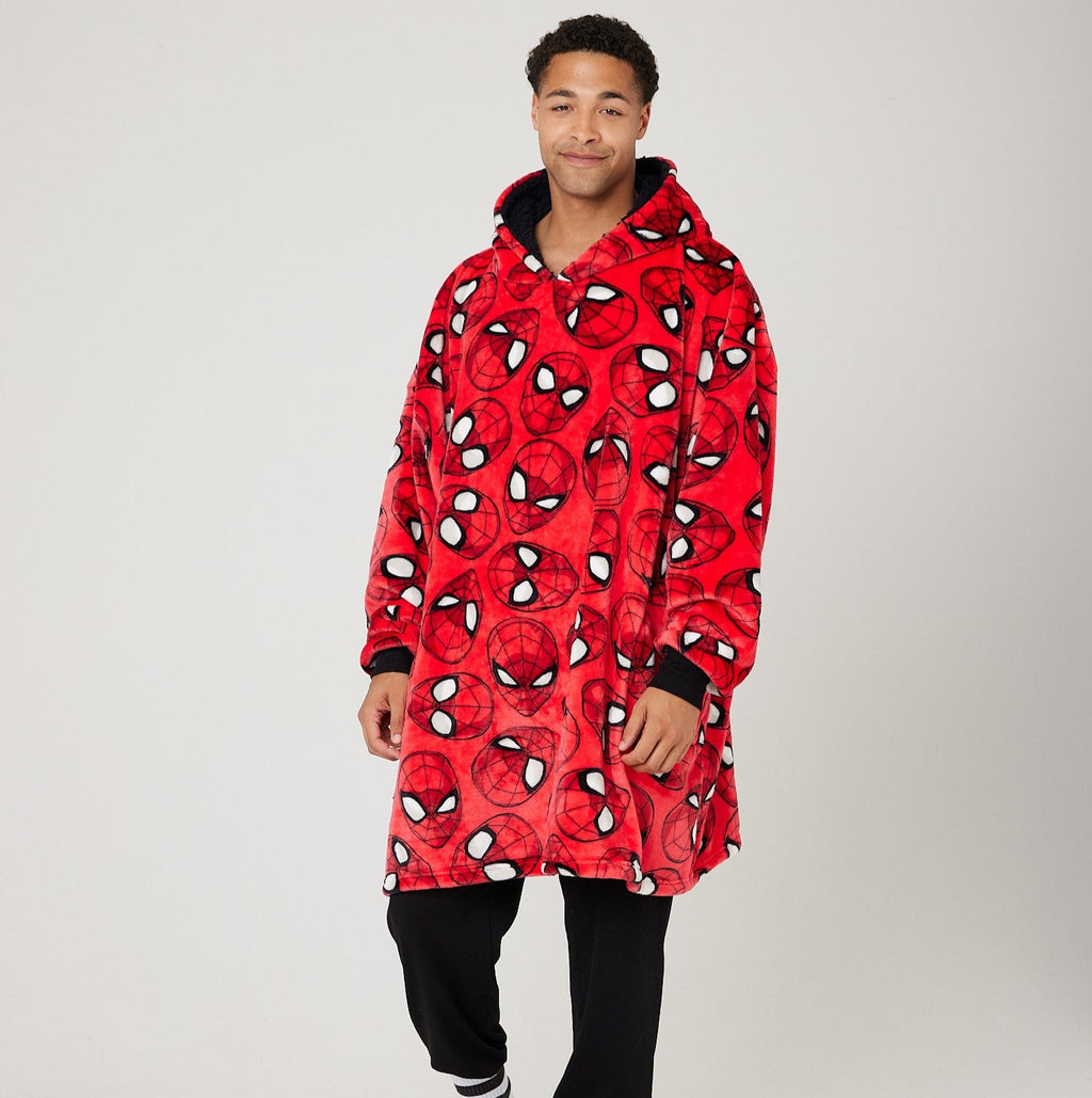 Spiderman Hooded Blanket